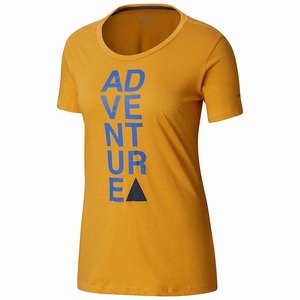 Columbia Camiseta Word Block™ Tee Mujer Naranjas (918QXPWZM)